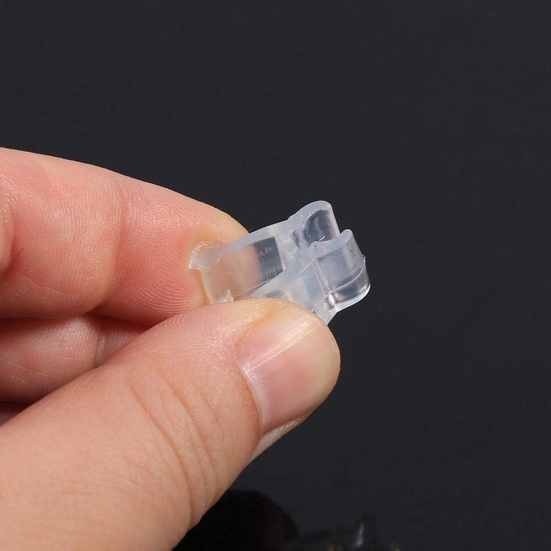 woobles Plant Grafting Clips, Special Grafting Clip Tomato Seedling Grafting Clip Eggplant Grafting clamp 100pcs - Image 1